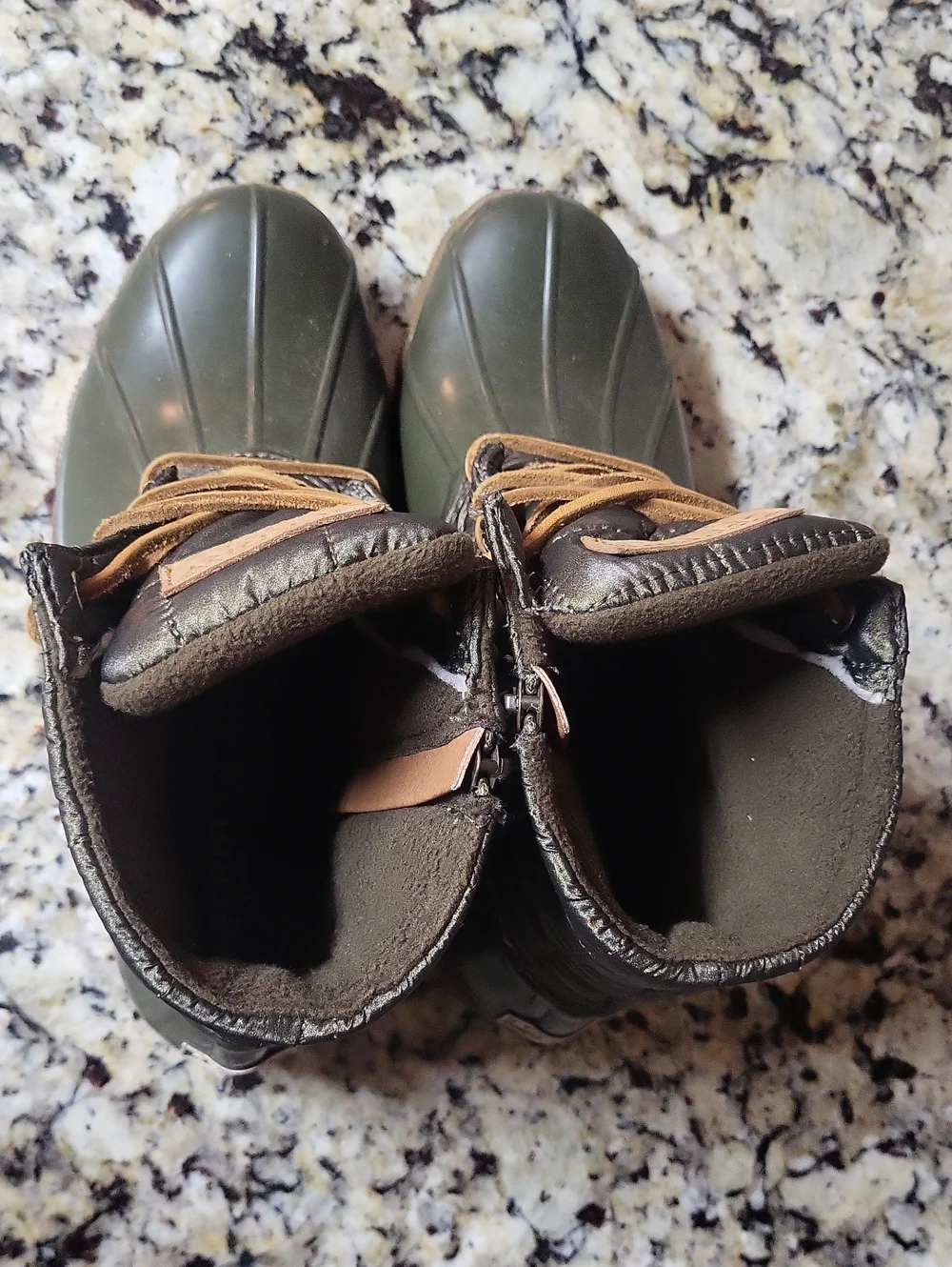 Sperry Saltwater Quilted Duck Boots Women's 8.5
